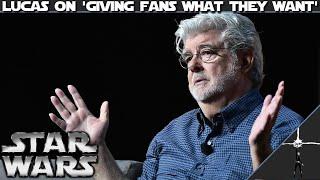 How much say should the fans have when it comes to Star Wars?