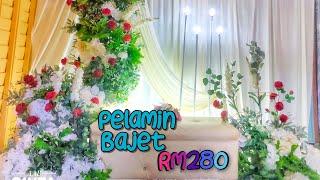 Pemasangan Mini Pelamin Tunang Bajet(New Design)