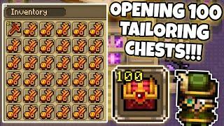 OPENING 100 TAILORING CHESTS!!! - CURSE OF AROS