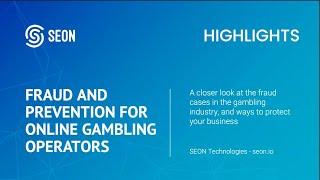 Online Gambling Fraud – SEON Webinar Highlights 1