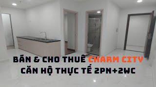 charm city - cho thuê căn hộ charm saphire dự án charm city dĩ an - bình dương - 2PN 2WC - 69m2