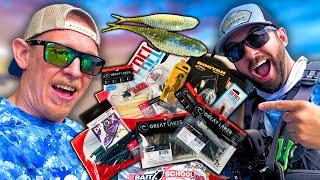 INSANE NEW Finesse Fishing Lures UNBOXING! Plus Bank And Creek Bag!