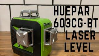 Huepar 603CG-BT laser level  #joinery #carpentry #woodworking  #joinery #carpentry #woodworking