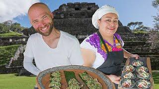 Belizean Mayan Food and Mayan Ruins in San Ignacio Belize!