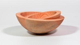 Woodturning - Bowl in Bowl