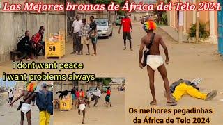 Meyores broma na África 2024/Pegadinha de Telo 2024/i dont want peace iwant problems always