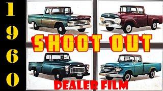 [Dealer Film] The 1960 TRUCK Shootout, Chevy blows out the competition but its UGLY...