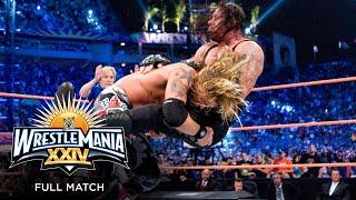 FULL MATCH - Edge vs. The Undertaker – World Heavyweight Championship Match: WrestleMania XXIV