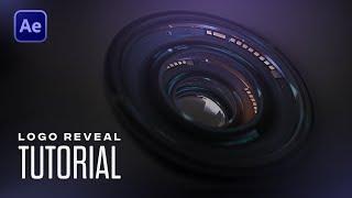 After Effects Tutorial: Camera Lens Logo Reveal in After Effects (No Plugins)