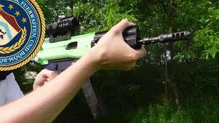 3D Printed MP5 - 100 Yard Plinking