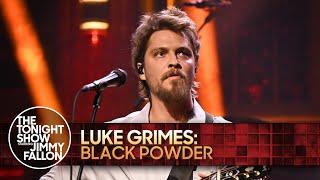 Luke Grimes: Black Powder | The Tonight Show Starring Jimmy Fallon