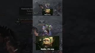 When they be breathing down your neck #dota2 #dota2community #moba #pudge #adele