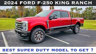 2024 Ford F-250 King Ranch 4x4 Diesel - Whats New For 2024 ? Full POV Review and Test Drive.