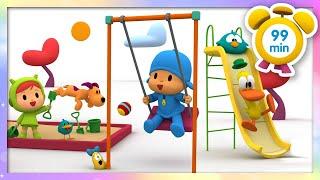 ‍️POCOYO in ENGLISH - Playground time [99 minutes] | Full Episodes | VIDEOS and CARTOONS for KIDS