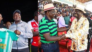 Live : Raila Odinga and President Ruto attends Gov Barasa cup in Kakamega