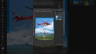 Auto-Blend Layers - Powerful Technique in Photoshop || #shorts #photoshop