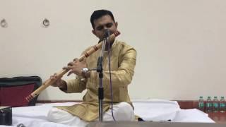 Raag Hansadhwani Flute | My Vrindavan Gurukul | Mumbai | Bansuri | Chetan Acharya flautist