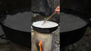 MAC&CHEESE | COOKING IN THE WILD FOREST️