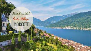 Rated the most beautiful Swiss Village | Morcote | Lake Lugano | Ticino