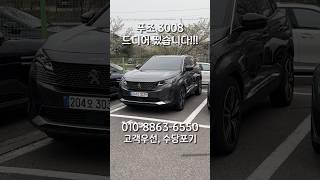 푸조 3008 드디어 떴습니다!