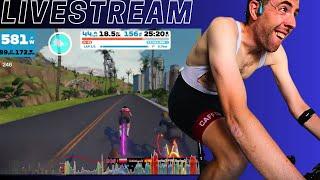   97km Race : DBR SufferDay League X - Shorelines and Summits Watopia // Zwift LIVE