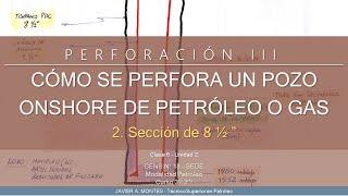 CÓMO SE PERFORA UN POZO DE PETRÓLEO O GAS ONSHORE. Parte 2. La sección de 8 1/2".