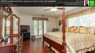 18618 Candleview Drive | Spacious home in the well-establish