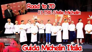 Guida Michelin Italia -  13 chef 3 stelle Michelin  @MichelinGlobal  @MICHELINguideInternational