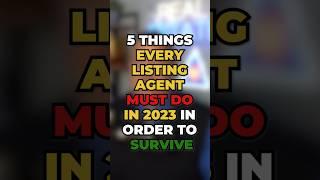 Survival Tips for Listing Agents- 2023 Realtor Marketing Strategies!