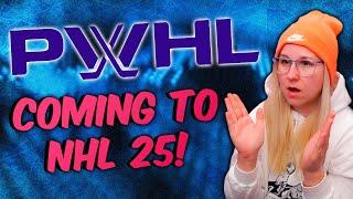 PWHL Is Coming To NHL 25 HUT And It's A Game Changer!