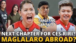 What’s Next for Ces Molina & Riri Meneses? Maglalaro Abroad? PVL Teams AGAWAN AGAD sa Dalawa!?