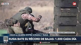 Rusia sufre su peor mes de bajas desde el inicio de la guerra y eleva sus pérdidas a 700.000