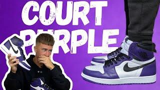 Air Jordan 1 Court Purple 2020 Review