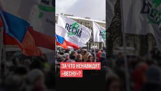 За что преследуют движение "Весна"