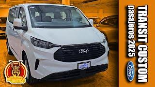 Ford Transit Custom 2025:  | ¡Descubre la VAN familiar del año ! Tecnología y un espacio brutal