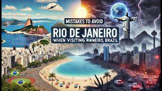 The Darkside of Rio; 5 Mistakes To Avoid When Visiting