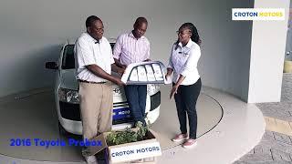 2016 Toyota Probox Hand Over in Nairobi | Croton Motors