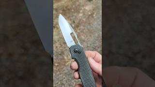 Kizer Dogfish in Micarta! #shorts #youtubeshorts #knives