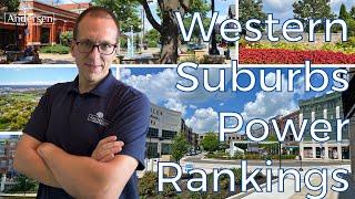 Western Suburbs Power Rankings: Price per Square Foot