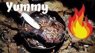 Campfire Steak with Worms & Grasshoppers, # Show us your Steak