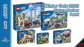 LEGO City Winter Sets 2020 | New Sets Picture Review - 60241 60242 60244 60245 60246 60247 60248