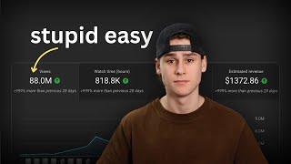 How to Make $1372/week With YT Shorts (Full Guide)