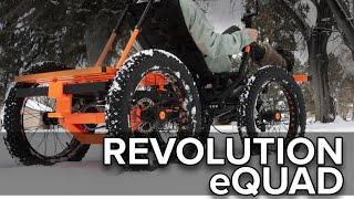 DITCH YOUR CAR. GET A REVOLUTION eQUAD! | Made in USA by Utah Trikes