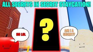 SECRET STAYCATION | ALL SECRETS in SECRET STAYCATION!