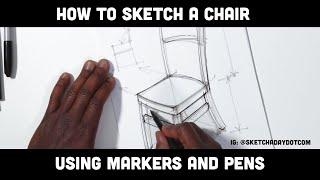 Sketch-A-Day: How to Sketch a Simple Chair