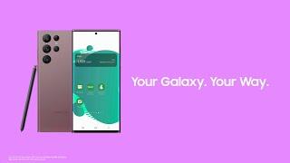 One UI 4 - Your Galaxy. Your Way.