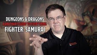 The Samurai Returns To D&D In Xanathar's Guide To Everything