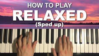 How To Play - Relaxed (Sped Up) by MC Mablo Dos Paredões (Piano Tutorial Lesson)