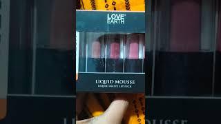 love earth liquid lipstick#shorts #youtubeshorts #viral