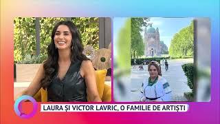 Laura și Victor Lavric, o familie de artiști